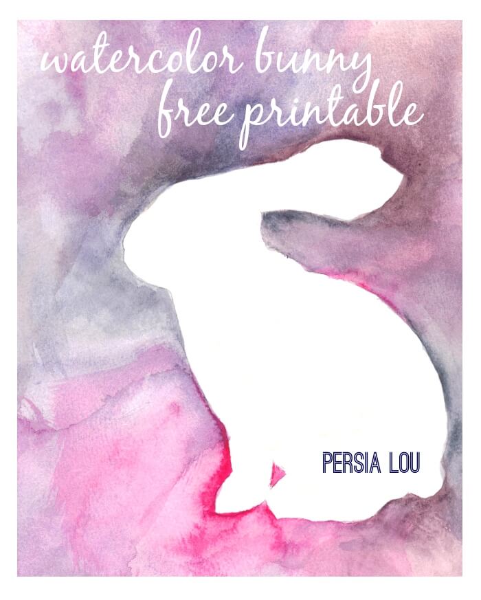 700x873 Free Watercolor Printables For Easter