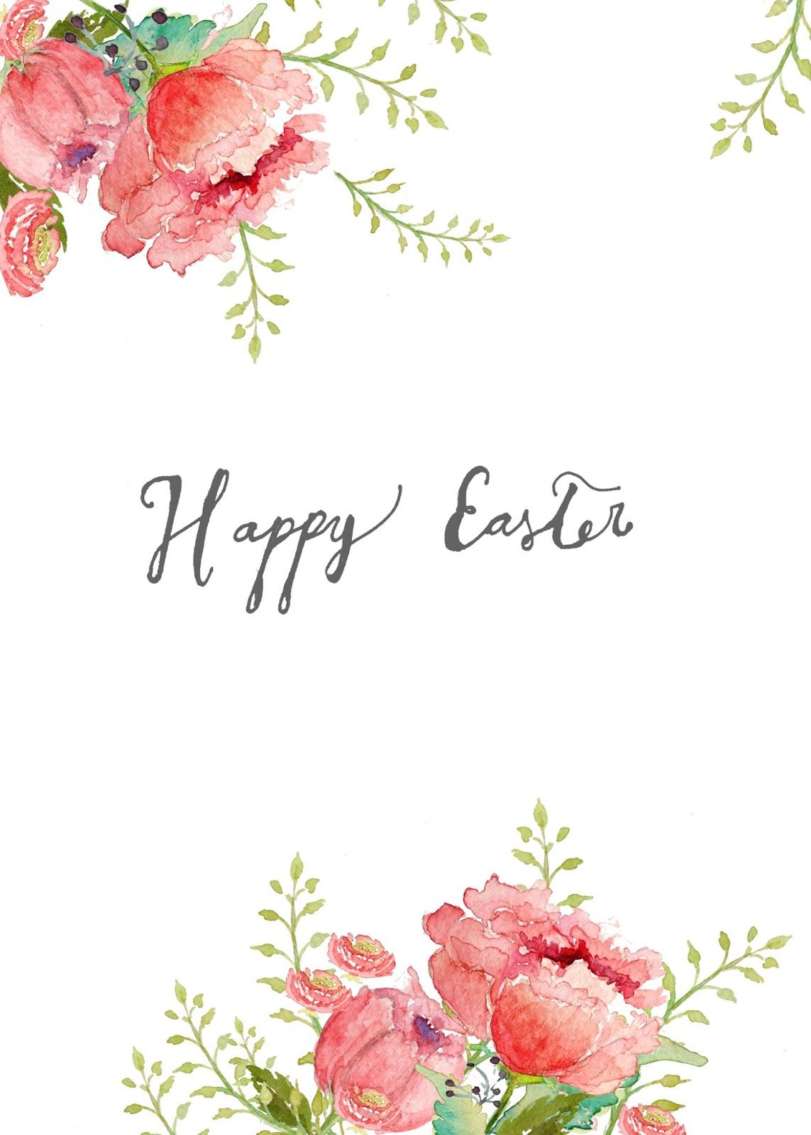1143x1600 Beautiful, Free Watercolor Easter Printables! Easter