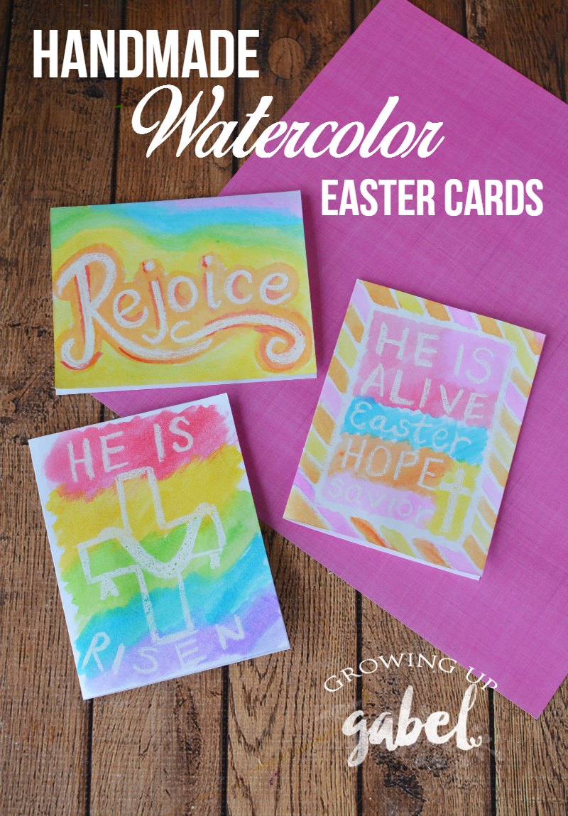 800x1149 Easy Handmade Easter Cards With Watercolors