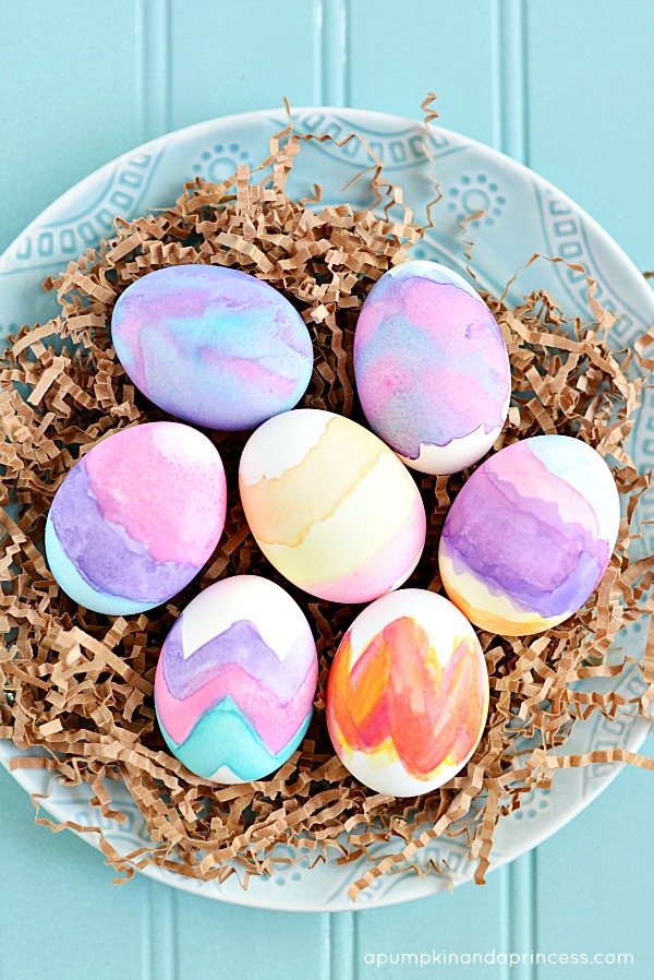 600x898 Watercolor Easter Eggs