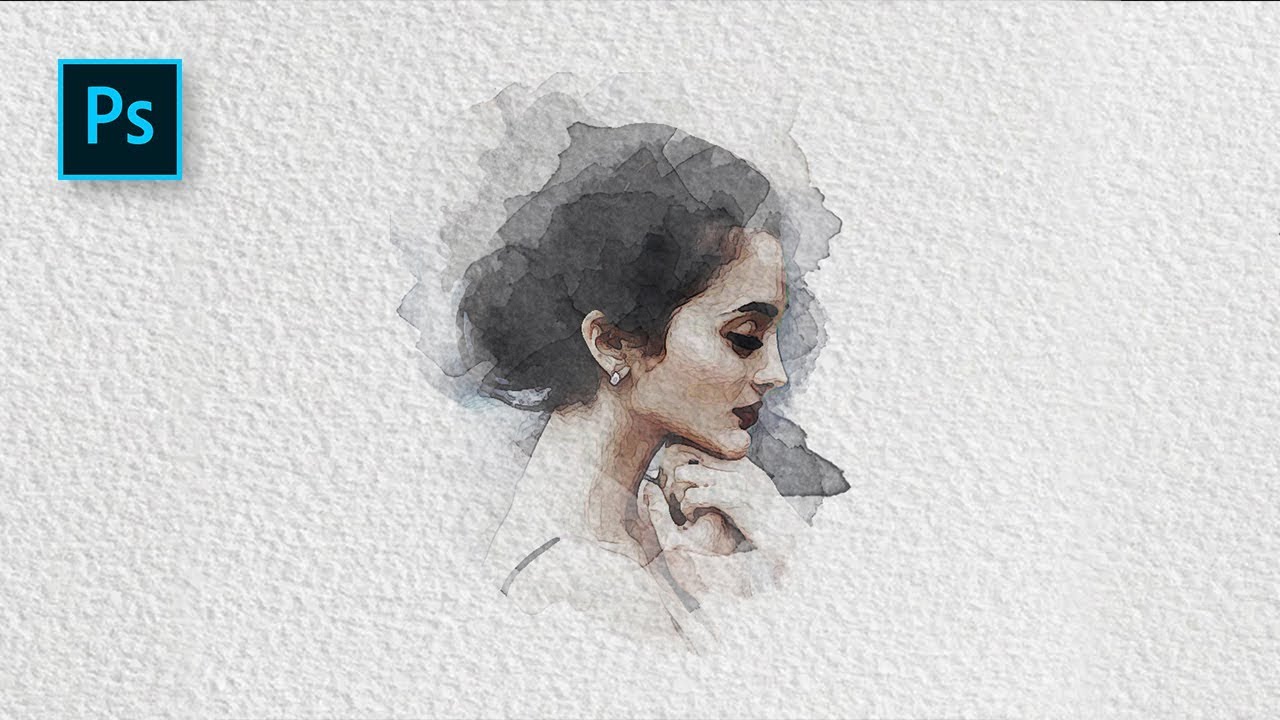1280x720 How To Create A Watercolor Painting Effect With Photoshop