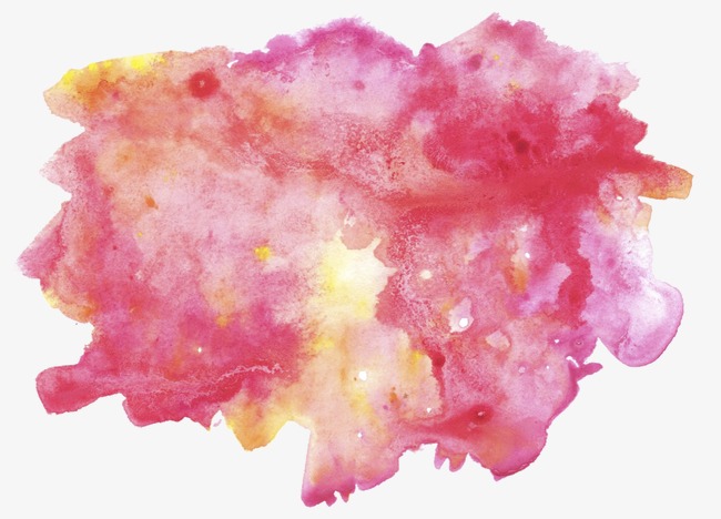 650x468 Red And Yellow Watercolor Effect, Watercolor Clipart, Watercolor