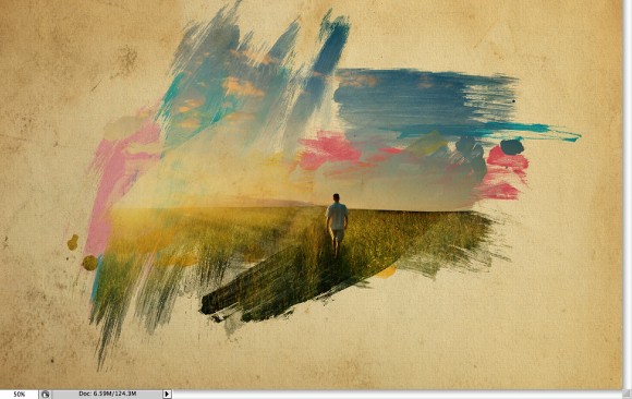 580x366 Super Cool Watercolor Effect In 10 Steps In Photoshop