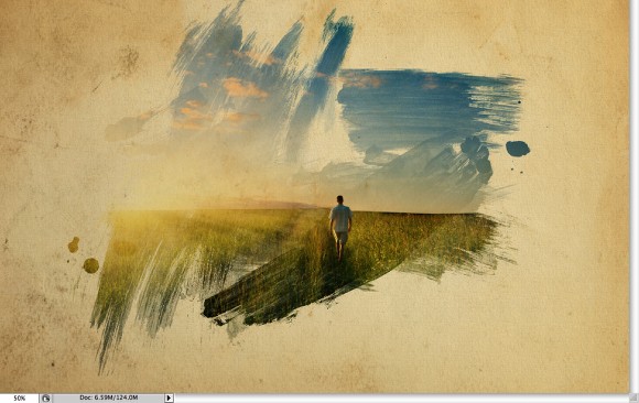 580x366 Super Cool Watercolor Effect In 10 Steps In Photoshop