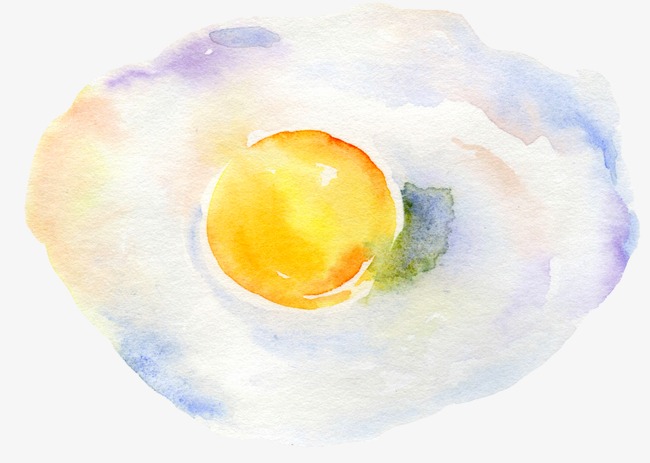 650x463 Poached Eggs, Watercolor, Egg Png Image And Clipart For Free Download