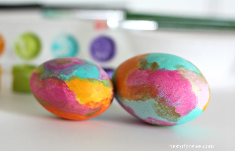 800x516 Watercolor Easter Eggs