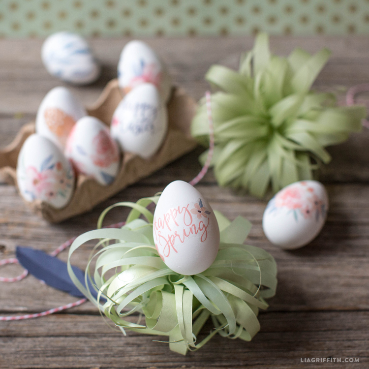 750x750 Diy Elegant Watercolor Tattoo Egg Decorations For Easter