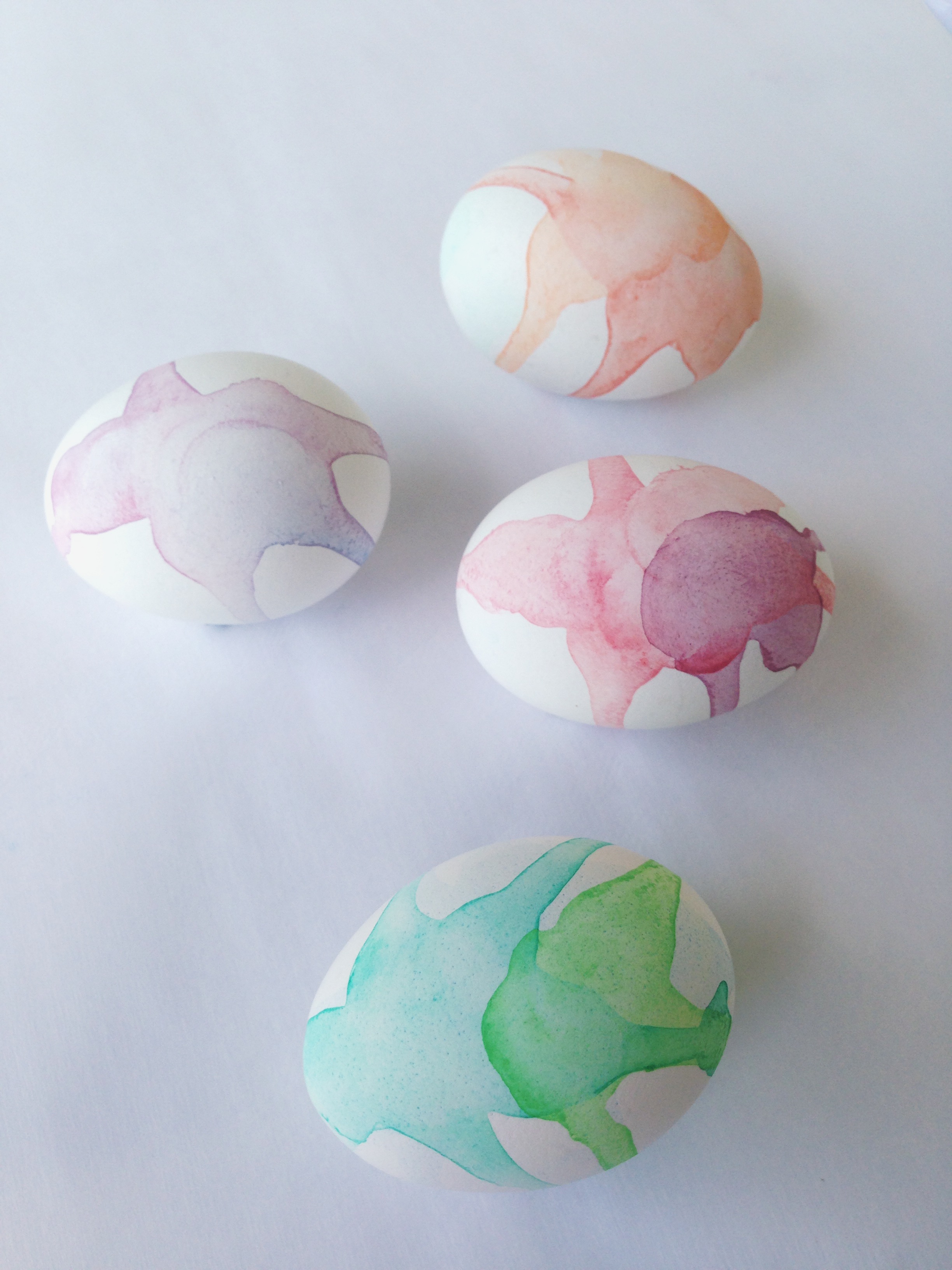 2448x3264 Diy Watercolor Easter Eggs