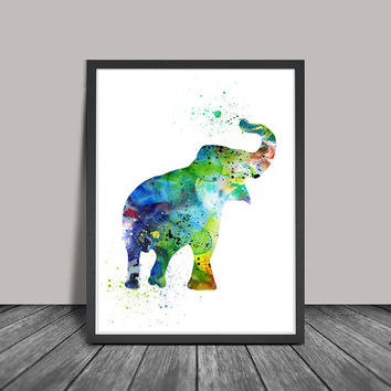 354x354 Shop Elephant Paintings For A Nursery On Wanelo