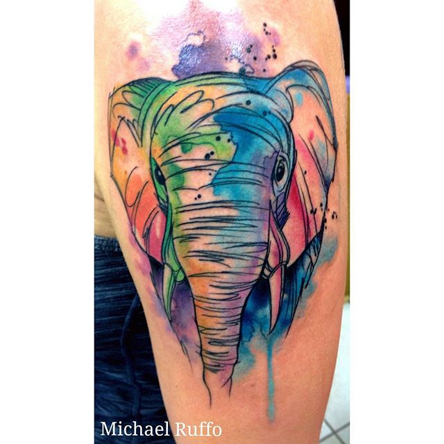 640x640 37 Mind Boggling Elephant Tattoo Designs