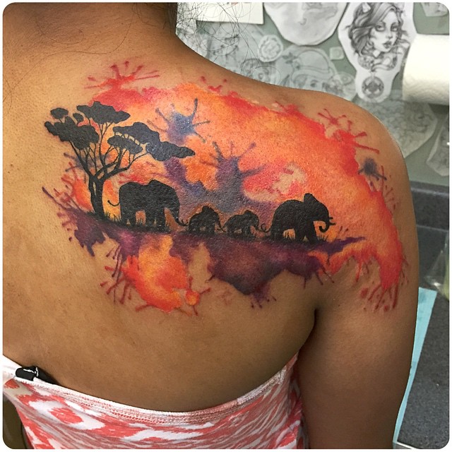 640x640 50 Original Elephant Tattoo Designs.
