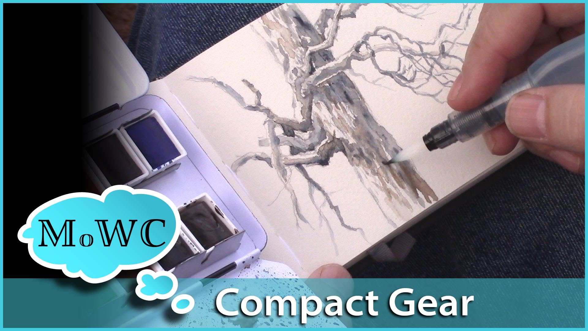 1920x1080 Plein Air Watercolor Sketching With Minimal Gear