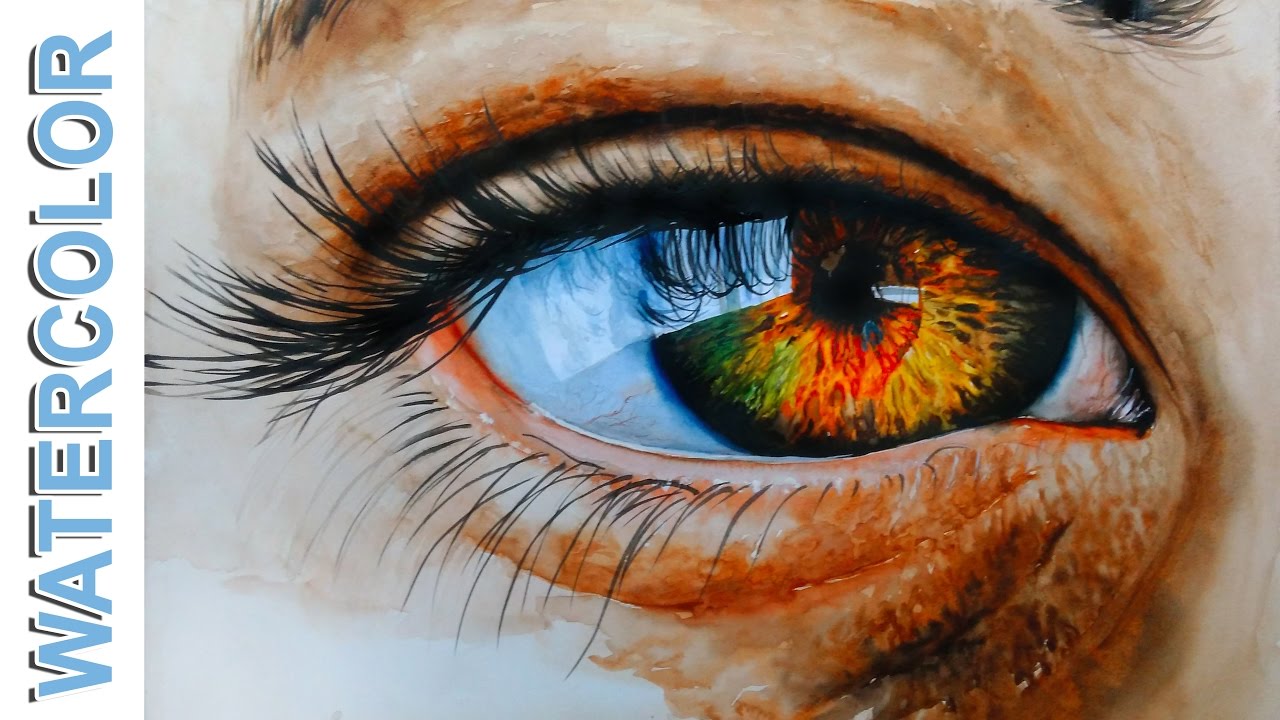 1280x720 How To Paint A Realistic Eye