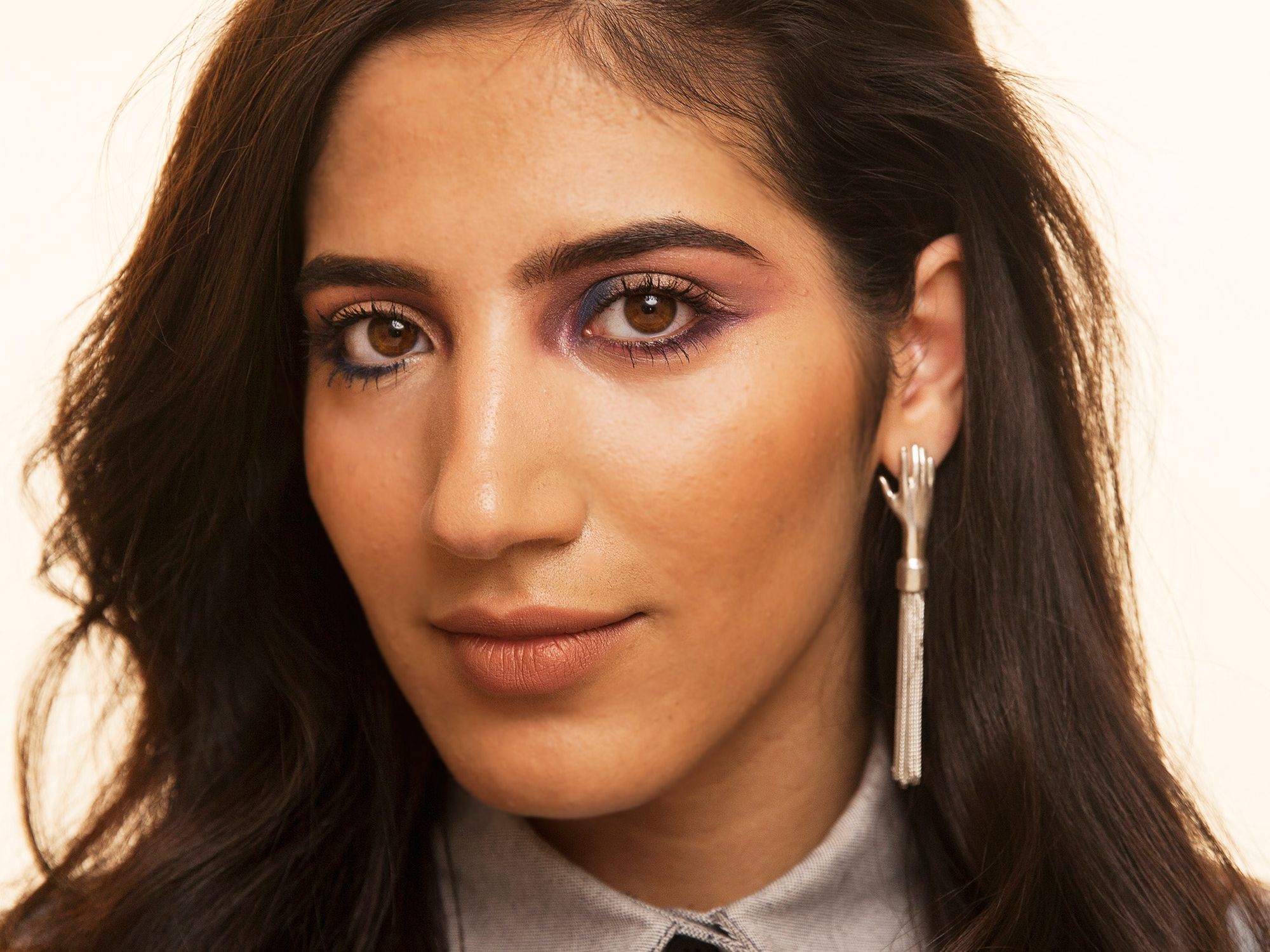 2000x1500 Blue Purple Watercolor Eyeshadow Look Tutorial Video