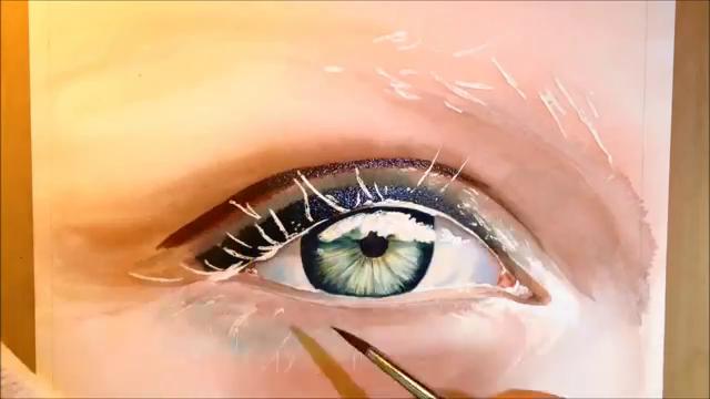 640x360 How To Paint A Realistic Eye
