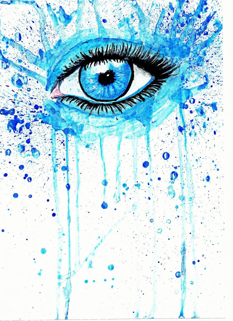 762x1049 Painting Eyes In Watercolor Arab Eyes, Watercolor Painted Stock