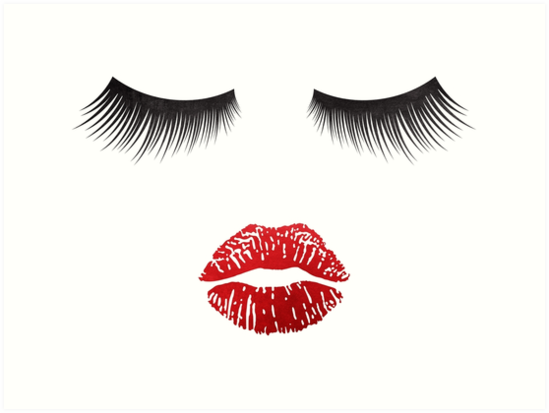 549x413 Lashes And Lips