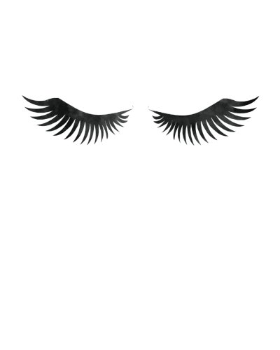 400x500 Watercolor Eyelashes Notebook 810