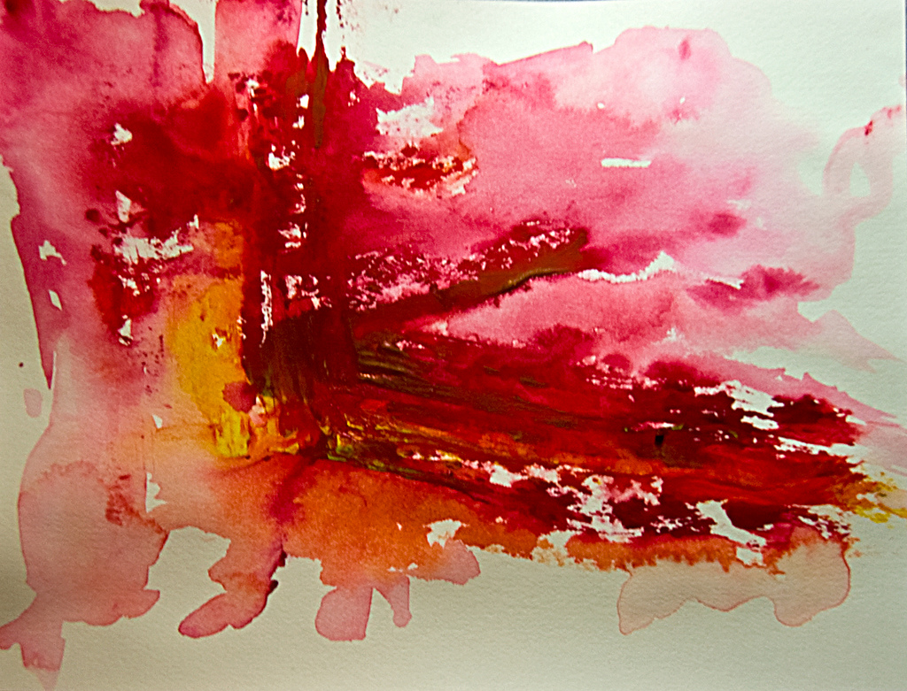 1024x781 Abstract Art Watercolor