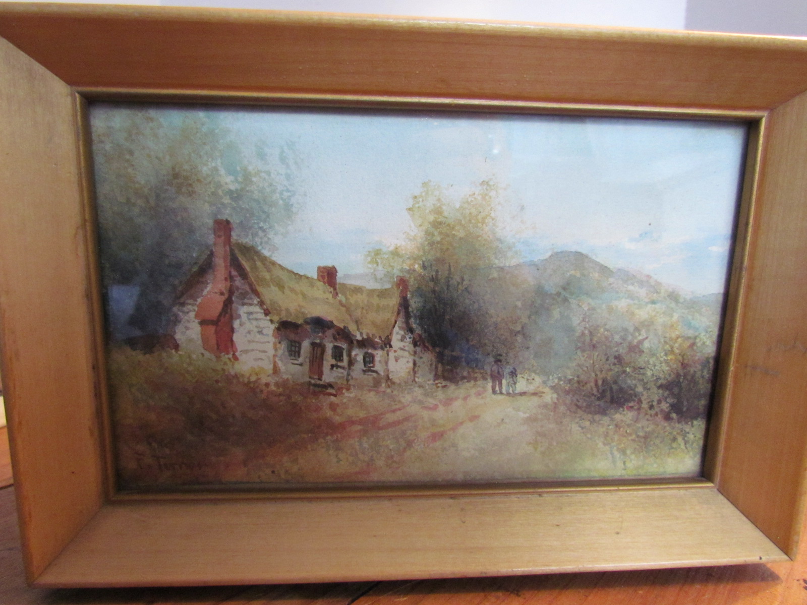 1600x1200 Antique Watercolor Art Antiques Michigan