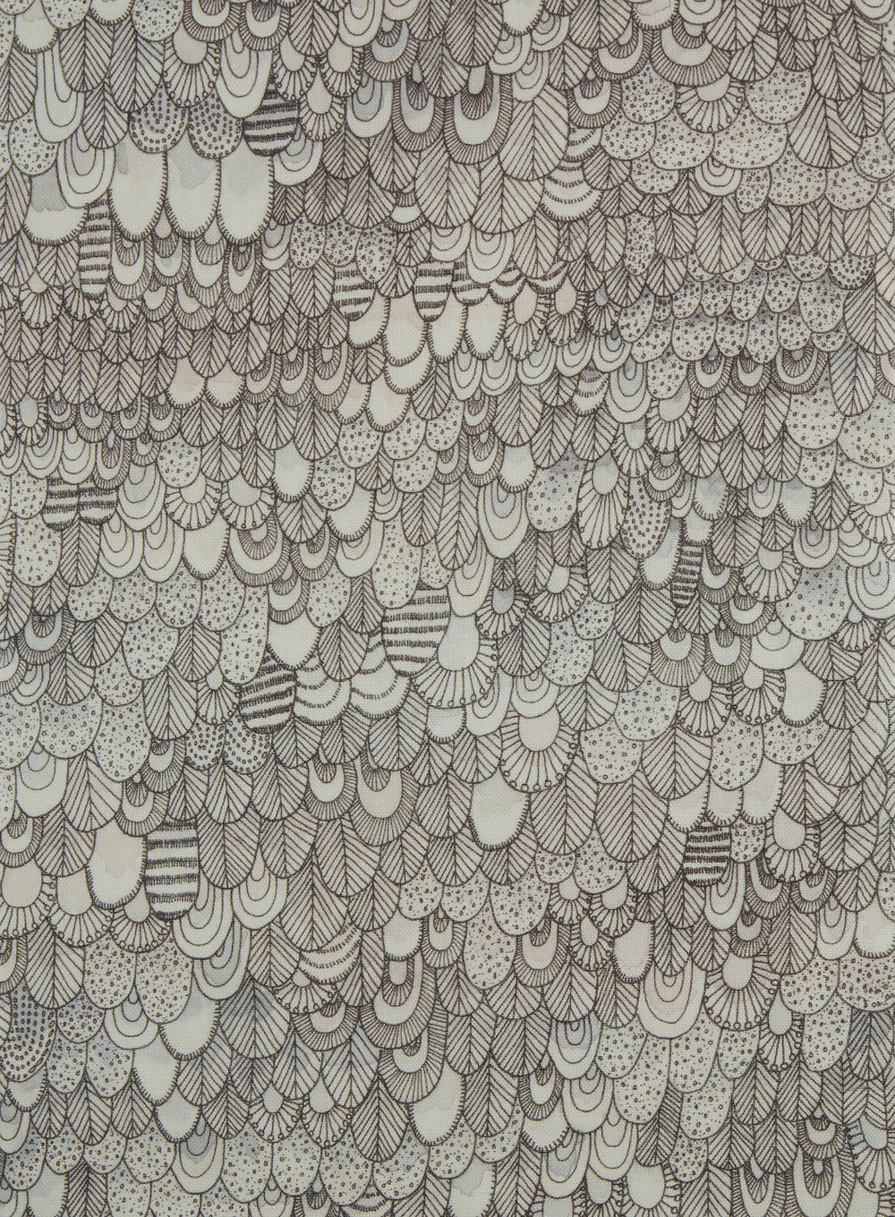 1000x1360 Bird Linen Fabric Watercolour Abigail Edwards Hand Drawn