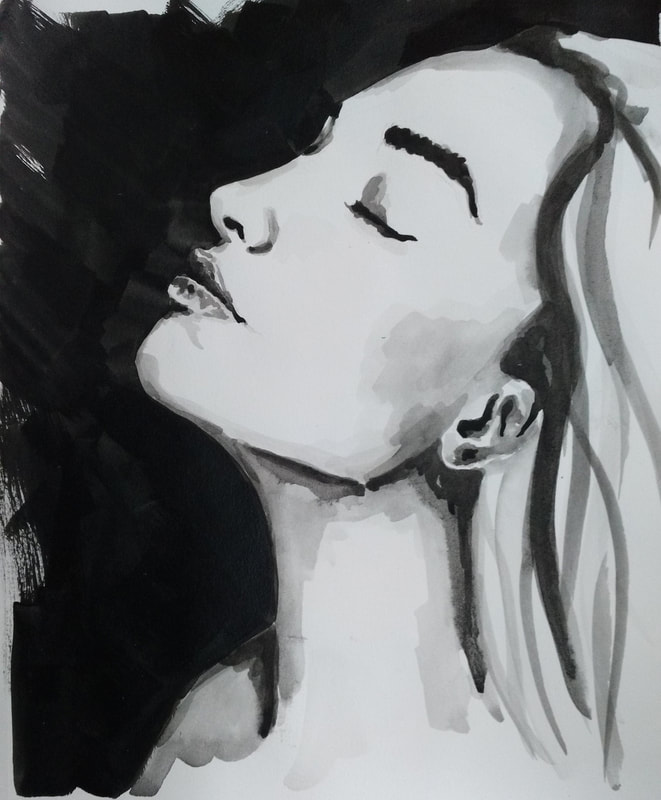 661x800 Latest Artwork Face Pencil Sketches, Watercolor Landscape