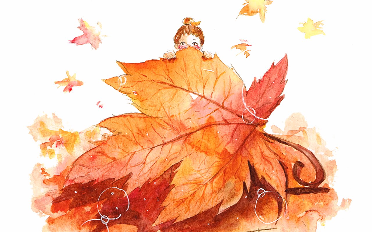 1280x800 Autumn Fairy