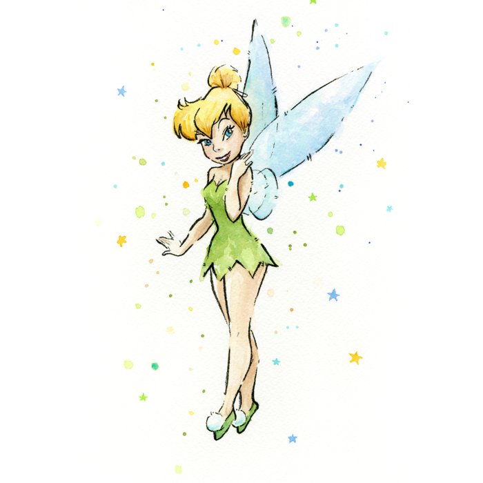 700x700 Fairy Watercolor Duvet Cover By Olechka Society6