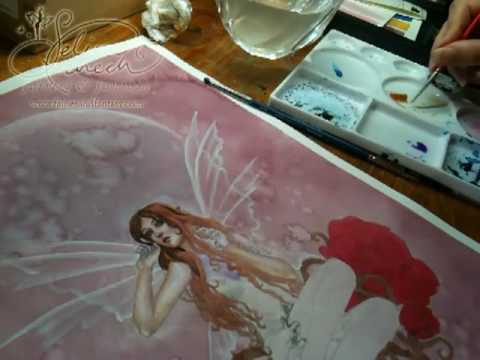 480x360 Painting Skin Tones In Watercolor Fairy Art Painting