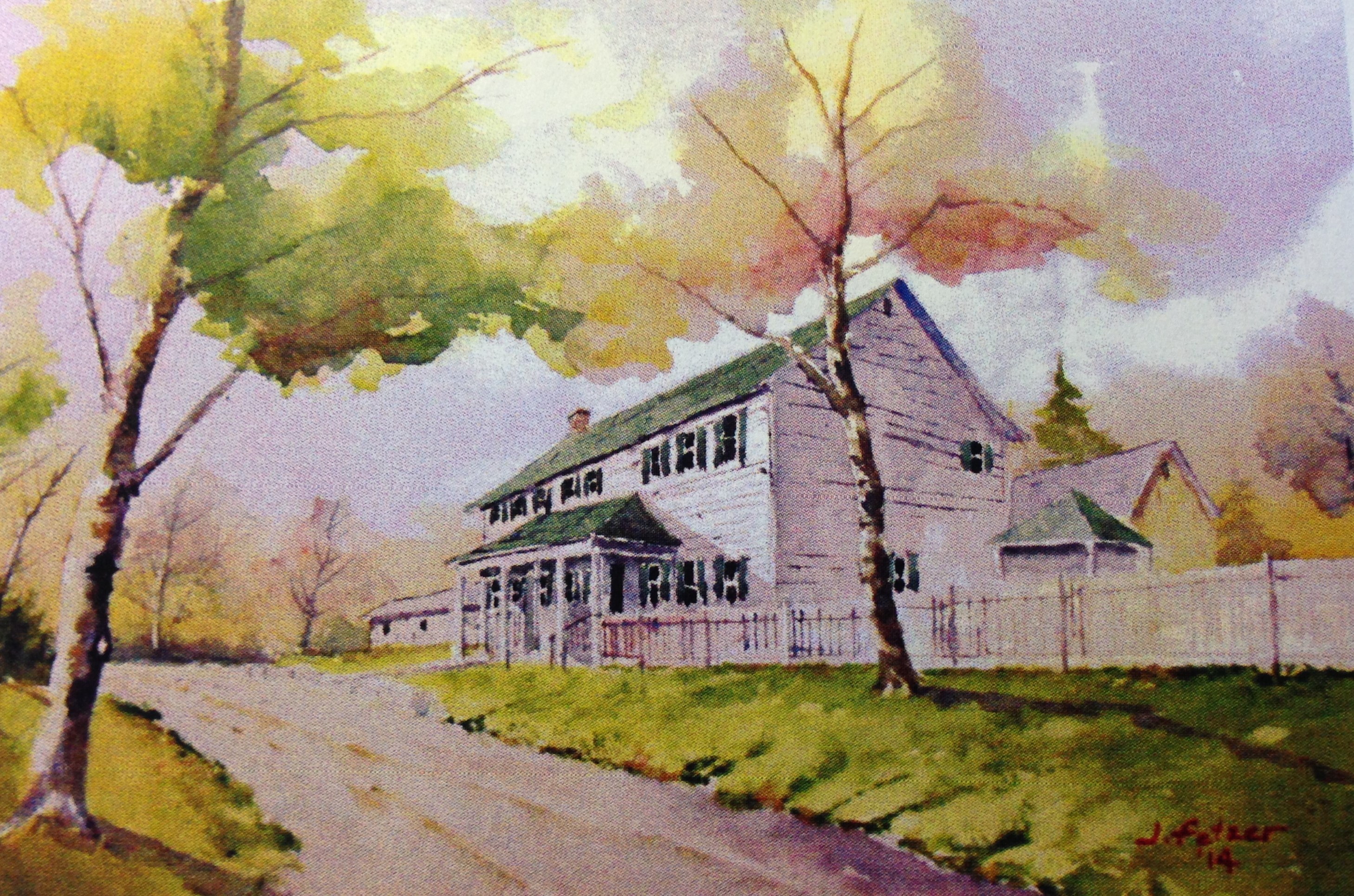 2916x1930 Fall Watercolor Classhistoric Zoar Village