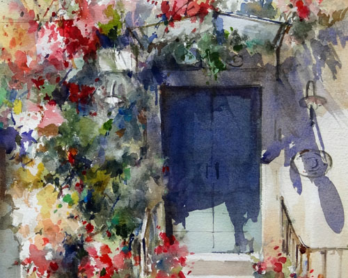 500x400 How To Create Bright Watercolour Scenes