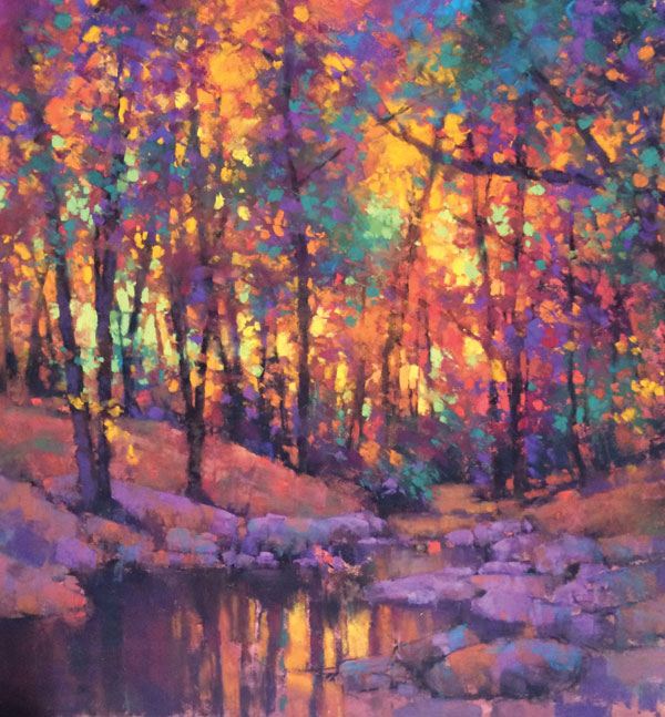 600x647 These 7 Tree Paintings Will Make You Wish It Was Fall All Year Long