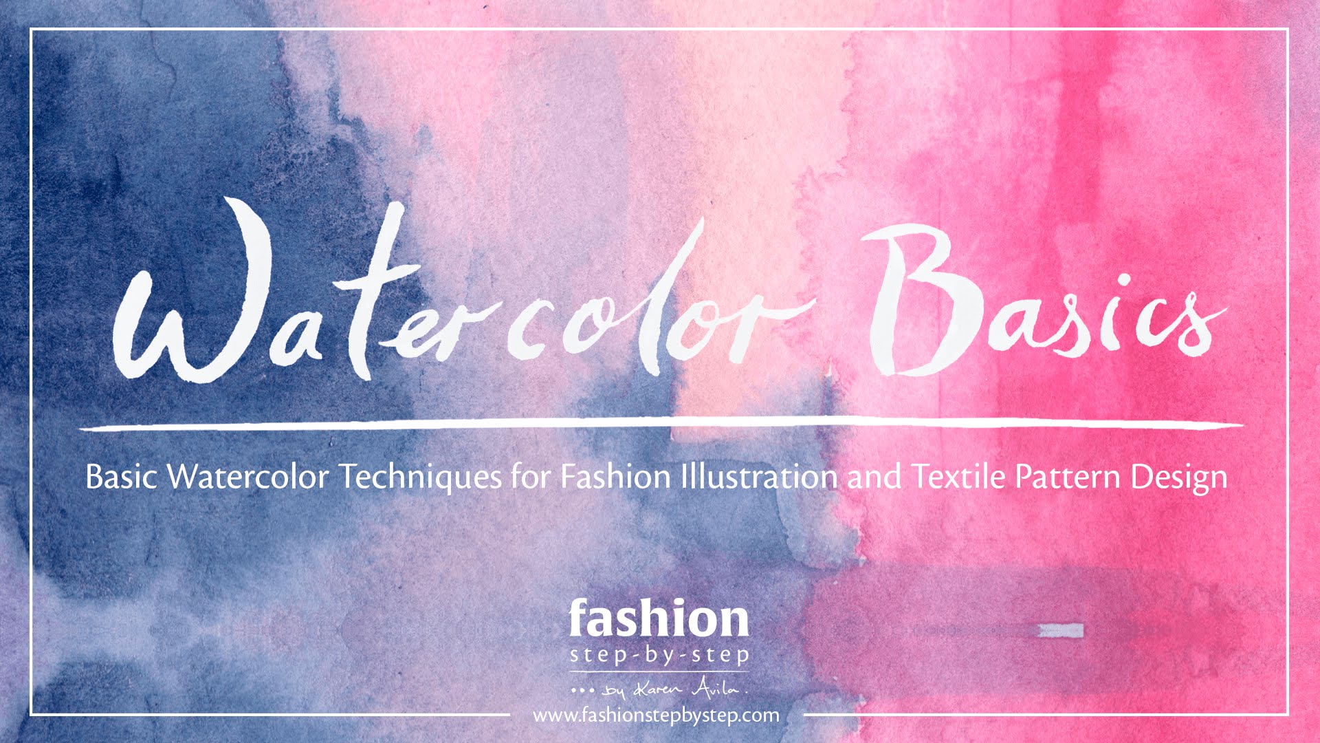 1920x1080 Tutorial Watercolor Techniques For Fashion Design, Fashion