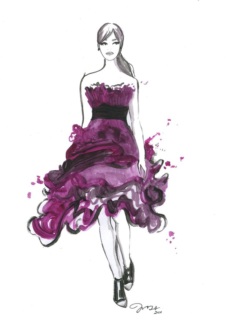 736x1028 Watercolor Fashion Design Sketches Fashion Design Images