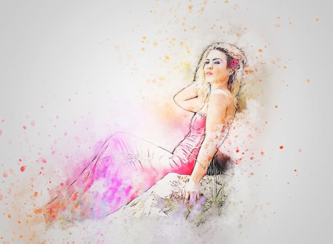 680x499 Create A Wonderful Unique Watercolor Fashion Illustrations And