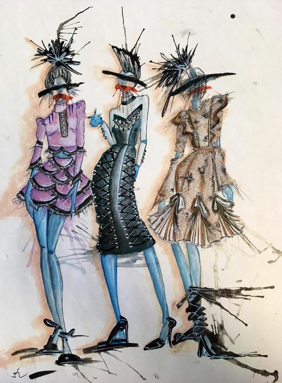 570x772 Fashion Sketchesartwork