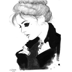 300x300 Watercolor Fashion Illustration