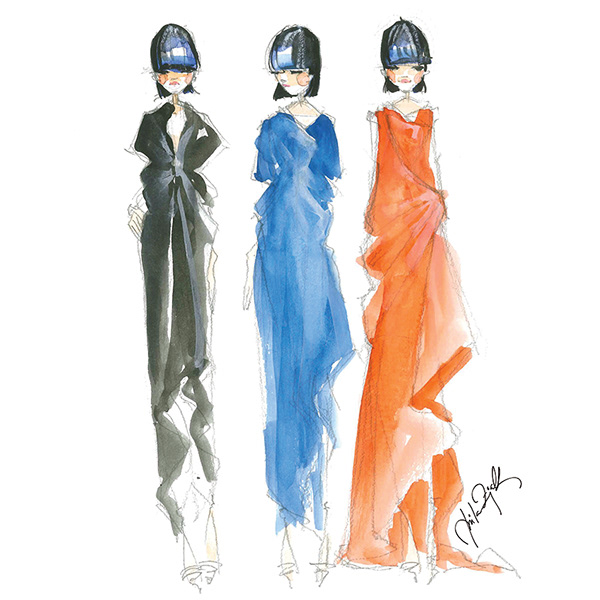 600x600 Watercolor Fashion Sketches On Wacom Gallery