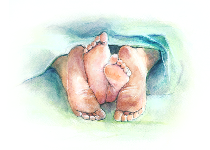 675x482 Watercolor Feet My Watercolors Watercolor