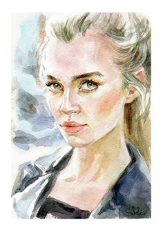 236x342 550 Best Watercolor Portrait Images In 2018