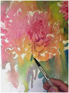 243x324 Watercolour Painting Tutorial Prettier Watercolor Field Of Flowers