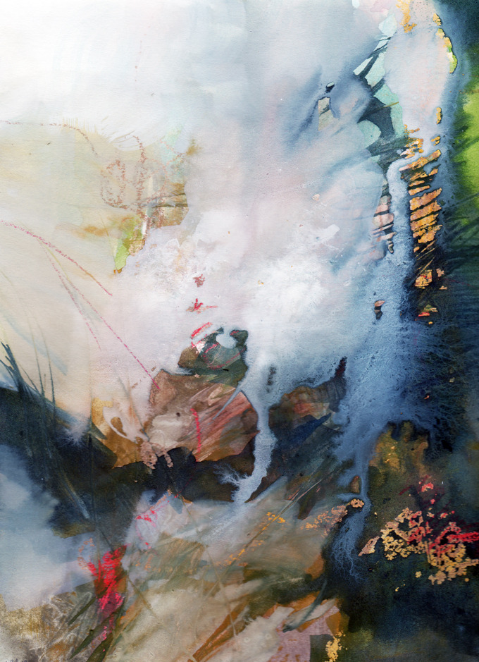 680x939 Fine Art Watercolor Mixed Media