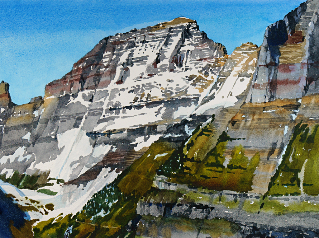 1024x765 Watercolor Landscapes