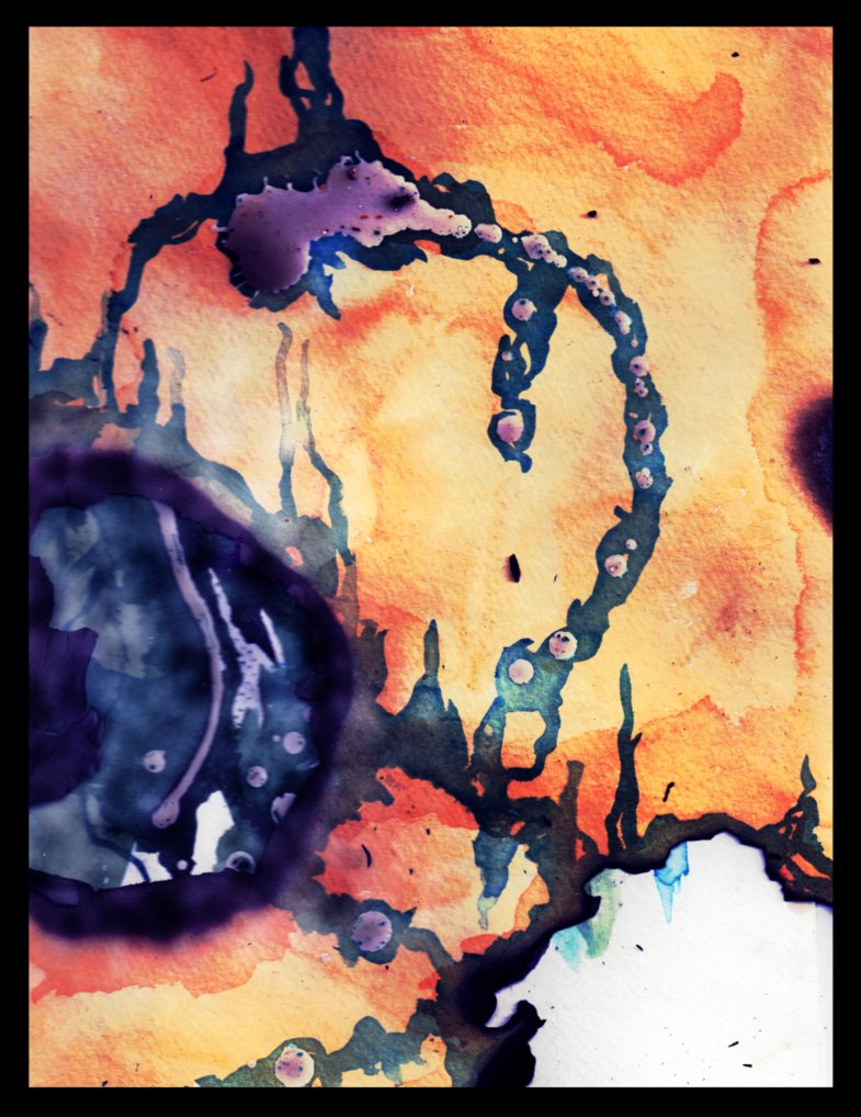 785x1018 Tutorial Watercolor Painting With Fire By Kefka750