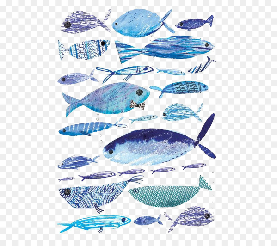 900x800 Watercolor Painting Fish Drawing Illustration