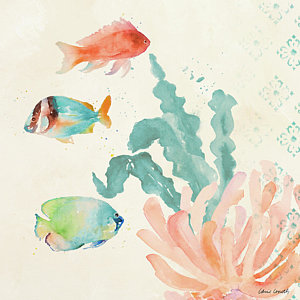 300x300 Tropical Fish Watercolor Paintings Fine Art America