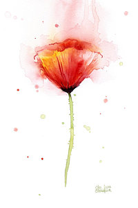 200x300 Floral Watercolor Paintings Fine Art America