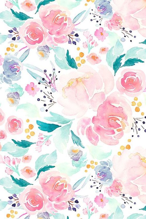 500x750 Mermaid Floral By Indybloomdesign