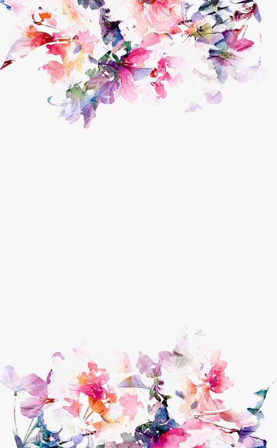 564x910 Watercolor Flowers Png, Vectors, Psd, And Clipart For Free