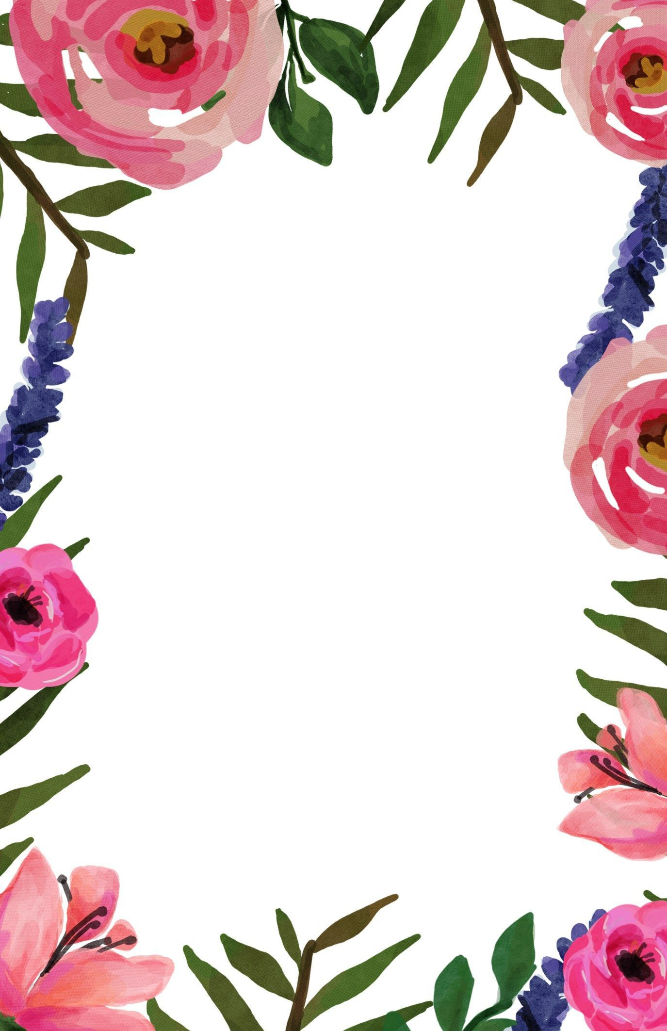 Free floral borders for word documents templates - dashjes